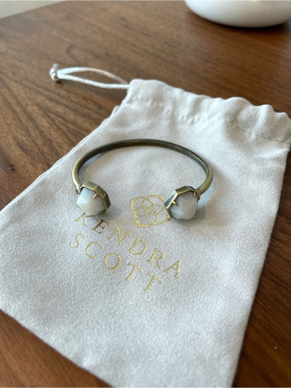 Kendra Scott Vintage Gold Brinkley Bracelet